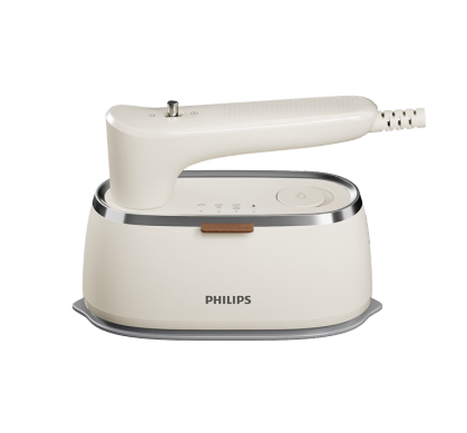 飛利浦（PHILIPS）家用手持小型蒸汽熨斗熨燙機(jī)便攜掛燙機(jī)差旅神器小奶芙STH3050/10